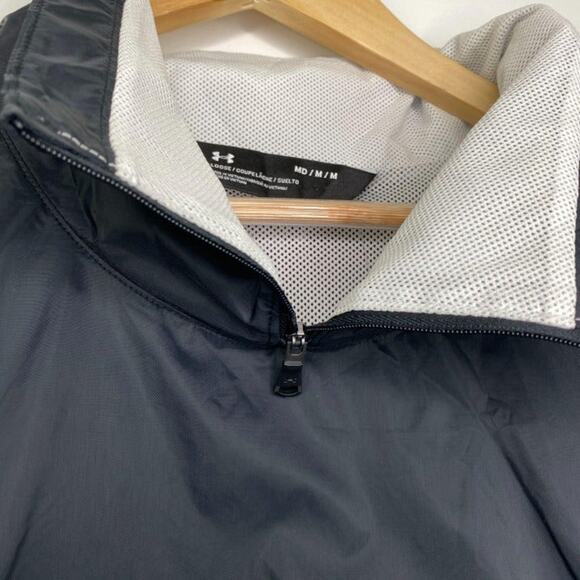 Under Armour Loose Sleeveless Windbreaker Vest Womens Size Medium M - Picture 2 of 10